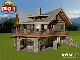 Log Home Floor Plans 1500 2400 Sq Ft