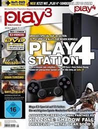 Play³ Magazin Play Station 4 Vorschau
