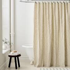 Trailing Fern Matelasse Shower Curtain