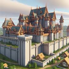 Intricate Minecraft 1 20 Castle With