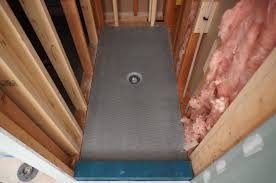 Tile Ready Shower Pan Installation