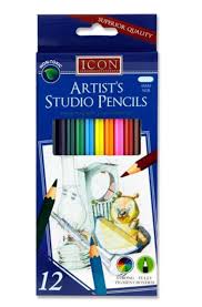 Icon Artist S Studio Pencils 12pk