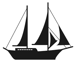 Regatta Symbol Black Sail Ship Icon