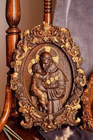 Buy Saint Anthony Wood Carved