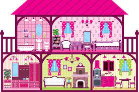 Doll House Plans Vector Images 33