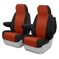 Inferno Orange Custom Seat Covers