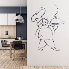 Chef Kitchen Cafe Wall Sticker
