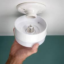 Eti Spin Light 5 In Closet Basement Utility Led Flush Mount Ceiling Light 600 Lumens 4000k Bright White 5 Pack