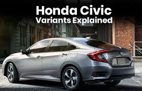 Honda Civic Variants Explained