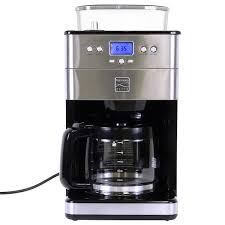 Kenmore Elite Grind And Brew Black 12 Cup Coffee Maker With Burr Grinder Programmable Automatic Timer Brew