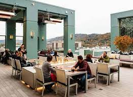 Capella On 9 Rooftop Bar In Asheville