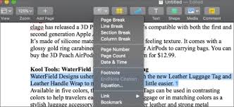 Hot Links In Macos Pages Documents