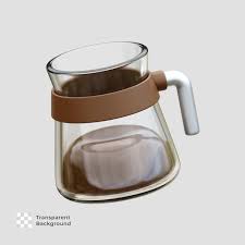 Coffee Pot 3d Render Ilration Icon