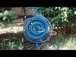 Diy Garden Hose Reels Old Car Wheel