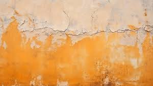 Rustic Coating Vibrant Orange Stucco