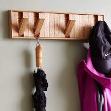 Hook Coat Rack Woodworking Plan