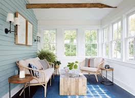 Turquoise Blue Shiplap Accent Wall