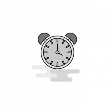 Red Alarm Clock Vector Png Images