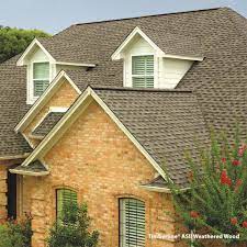 roof with timberline as ii shingles gaf