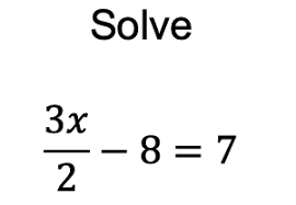 Solving Linear Equations With Fractions