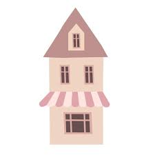 Small Cute Cafe Hand Drawn Vector