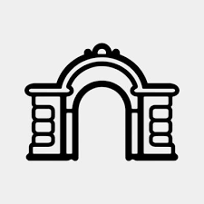 Arch Gate Vector Art Icons And