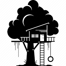 House Tree Tree House Treehouse Icon