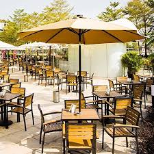 Polyester Plain Cafeteria Umbrellas