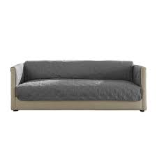 Surefit Gemma X Large Sofa Cover Furniture Protector Waterproof Pet Protector Furniture Covers Gray