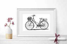Buy Vintage Bicycle Wall Art Antique