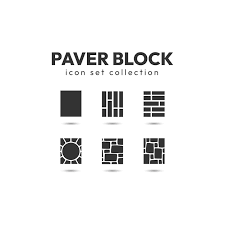 Paver Block Floor Royalty Free Vector