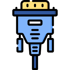 Vga Cable Special Lineal Color Icon