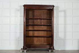 Oak Bookcase Vitrine 1870