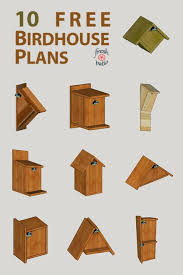 10 Free Diy Birdhouse Plans Simple No