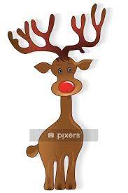 Wall Decal Icon Deer Pixers