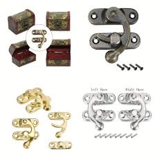 Jewelry Box Hasp Latch Lock Small Metal