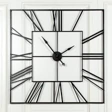 120cm Roman Numeral Square Unique Clock