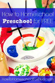 homeschooling preschoolers for free