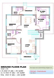 1300 Sq Feet Duplex House Plans