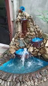 Natural Stone Corner Waterfall At Rs