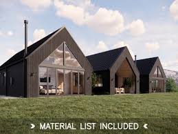 Trio House Plans Modern Scandinavian