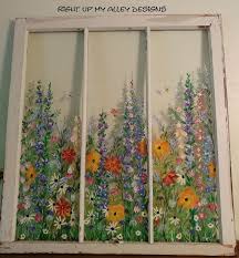 Painted Window Window Wall Art