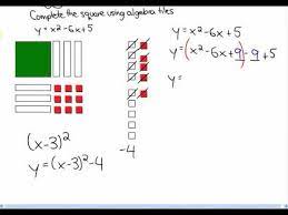 The Square Using Algebra Tiles