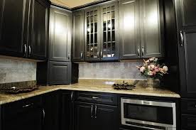 Small Kitchen Look Good With Black Cabinets