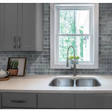 Abtoff 12x12 Coin Gray Polished Glass Subway Mosaic Tile Add A Luxurious Touch To Your Home Apollo Tile Sample