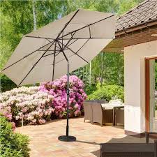 3 Tier Parasol Vented Table Outdoor