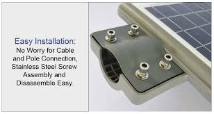 60w integrated solar power led street