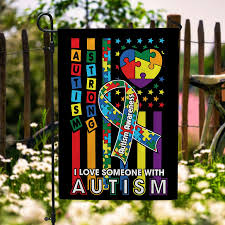 Autism Garden Flag Autism