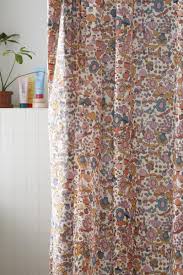 Mushroom Flower Shower Curtain Urban