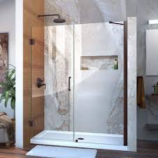 Frameless Hinged Shower Door